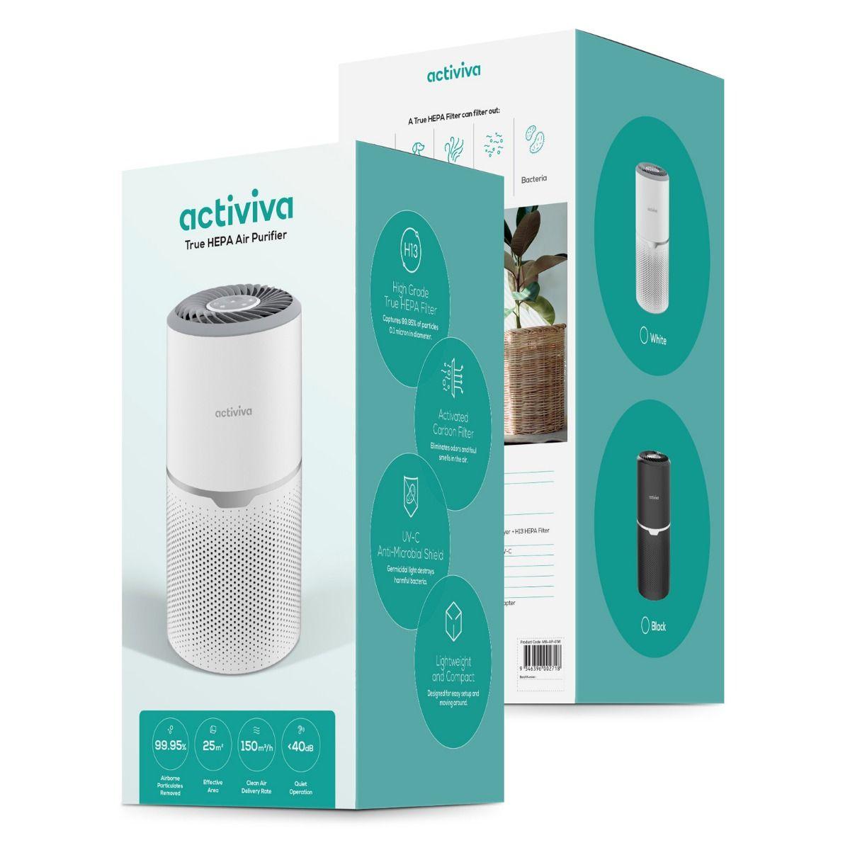 activiva HEPA Air Purifier with UV-C Light - John Cootes