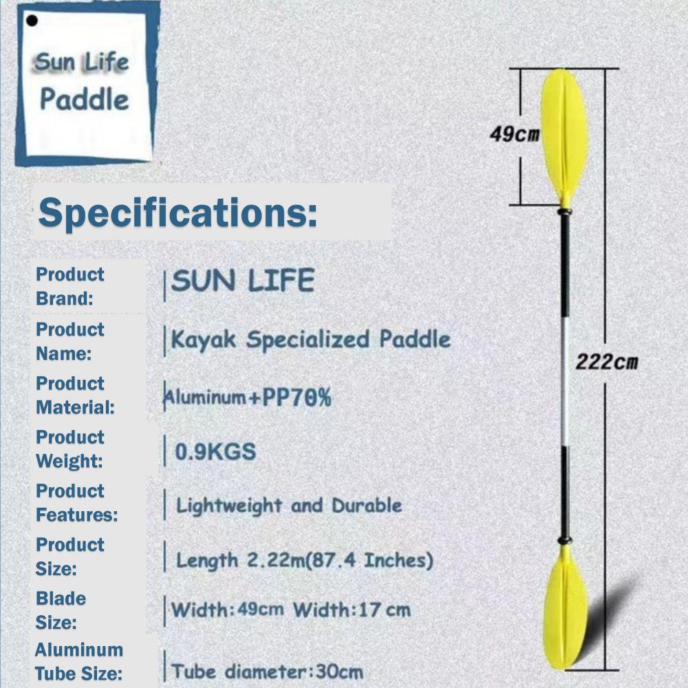 Adjustable Paddles For Kayak SUP Board Watersport - John Cootes