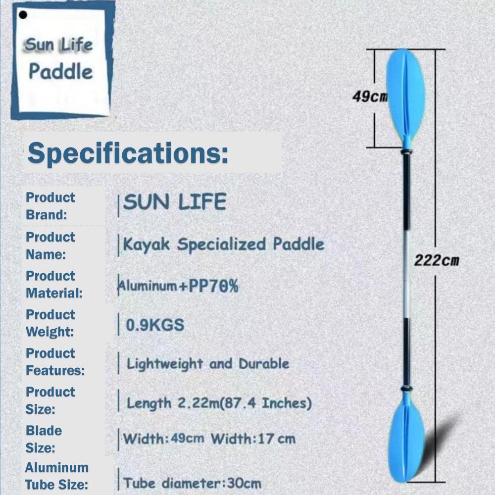 Adjustable Paddles For Kayak SUP Board Watersport - John Cootes