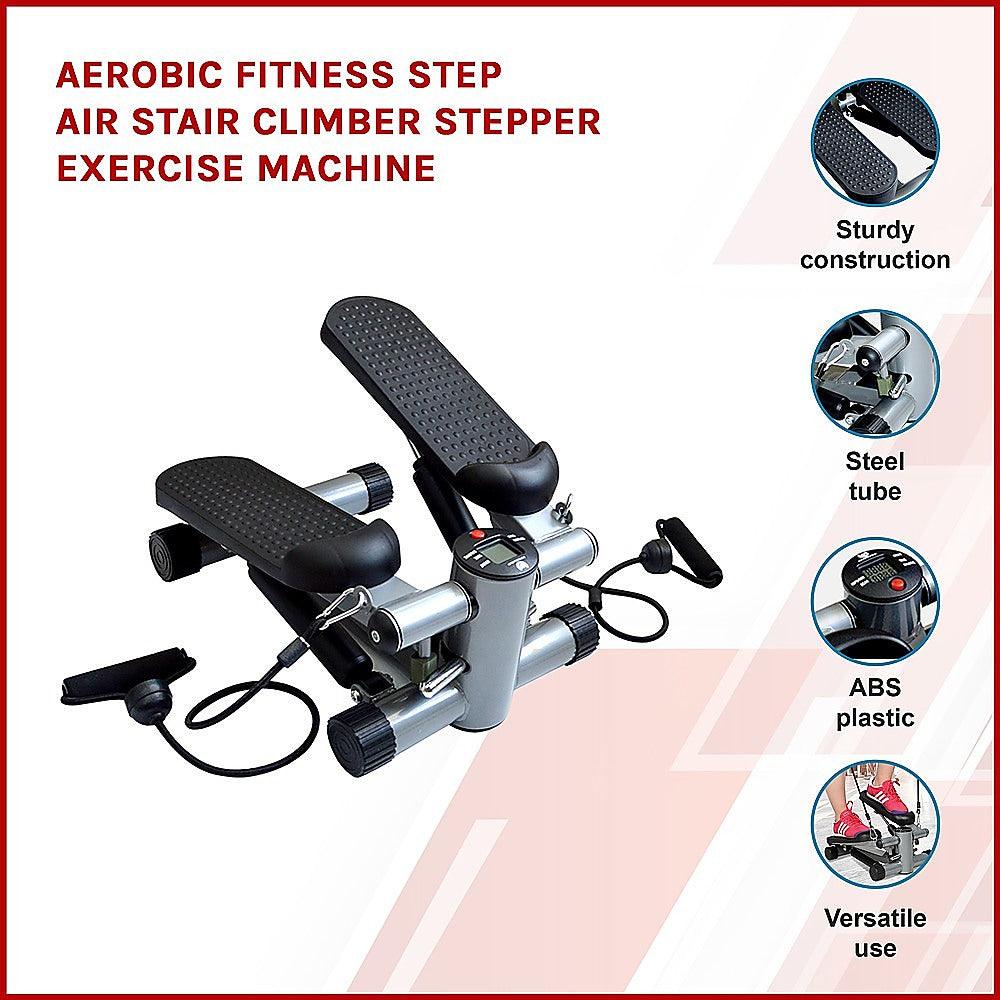 Aerobic Fitness Step Air Stair Climber Stepper Exercise Machine - John Cootes