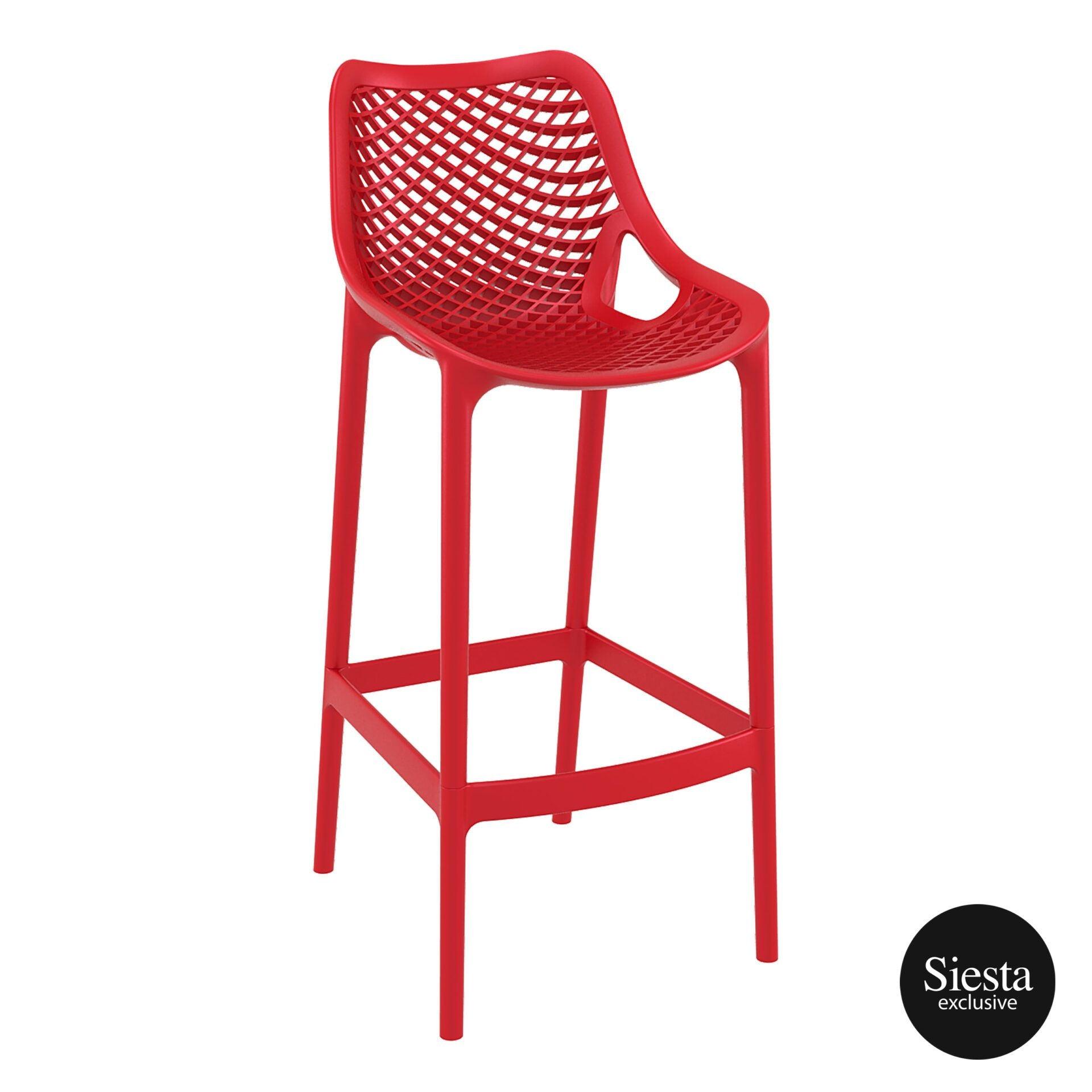 Air Barstool 75 - Red - John Cootes