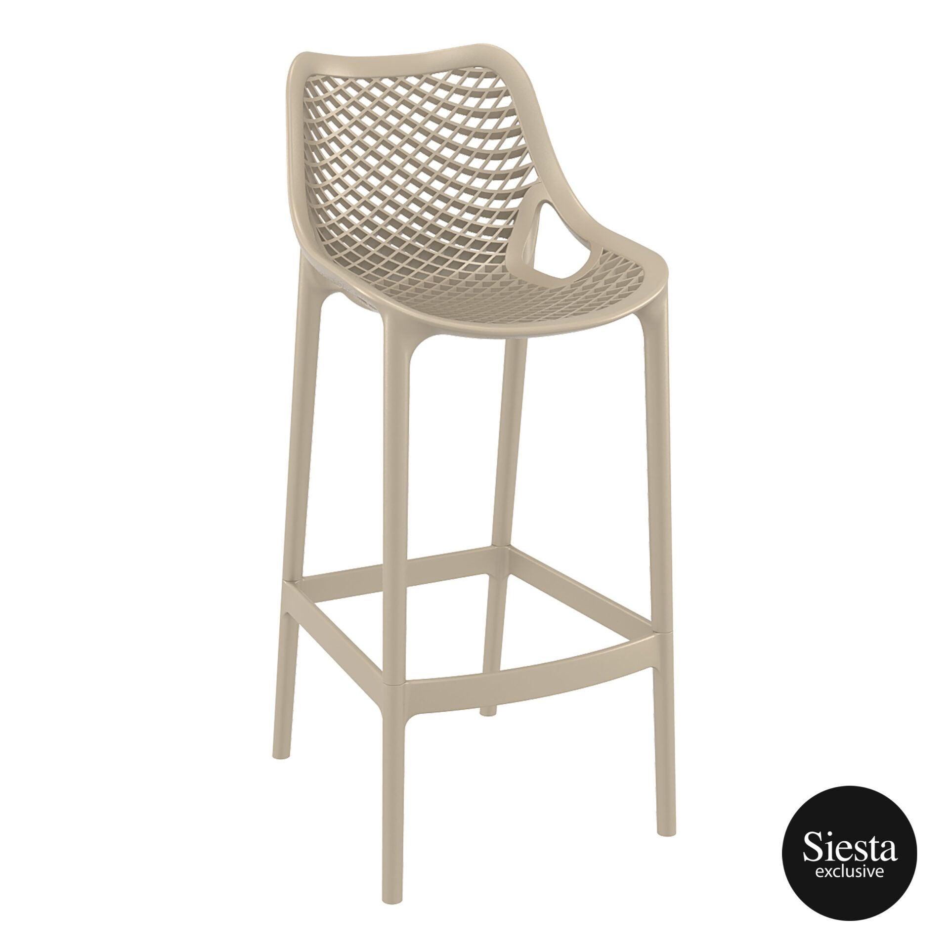 Air Barstool 75 - Taupe - John Cootes