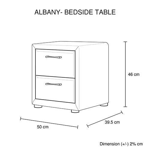 Albany Bedside Table - John Cootes
