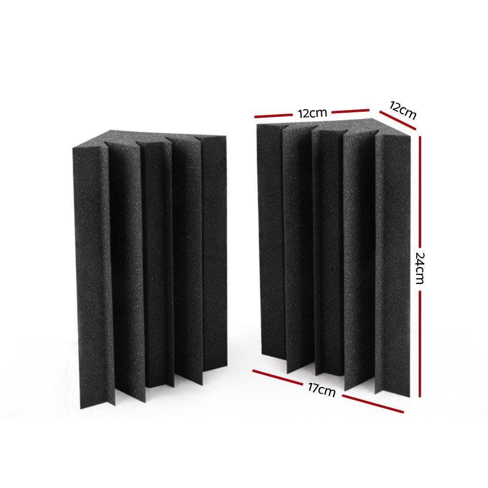 Alpha 20pcs Studio Acoustic Foam Corner Bass Trap Sound Absorption Treatment - John Cootes