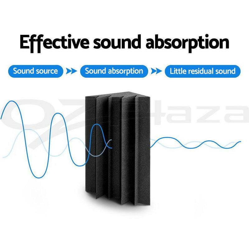 Alpha 20pcs Studio Acoustic Foam Corner Bass Trap Sound Absorption Treatment - John Cootes