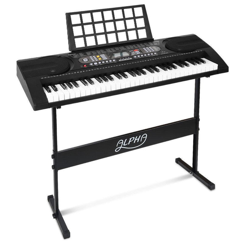 Alpha 61 Keys Electronic Piano Keyboard Electric Instrument Touch Sensitive Midi - John Cootes