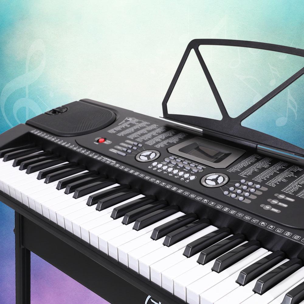 ALPHA 61 Keys LED Electronic Piano Keyboard - John Cootes