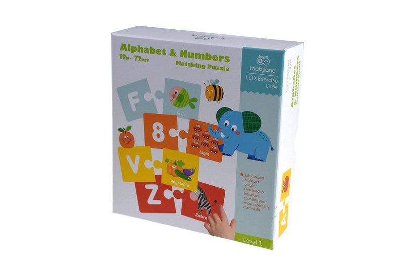 ALPHABET AND NUMBER MATCHING PUZZLE GAME - John Cootes