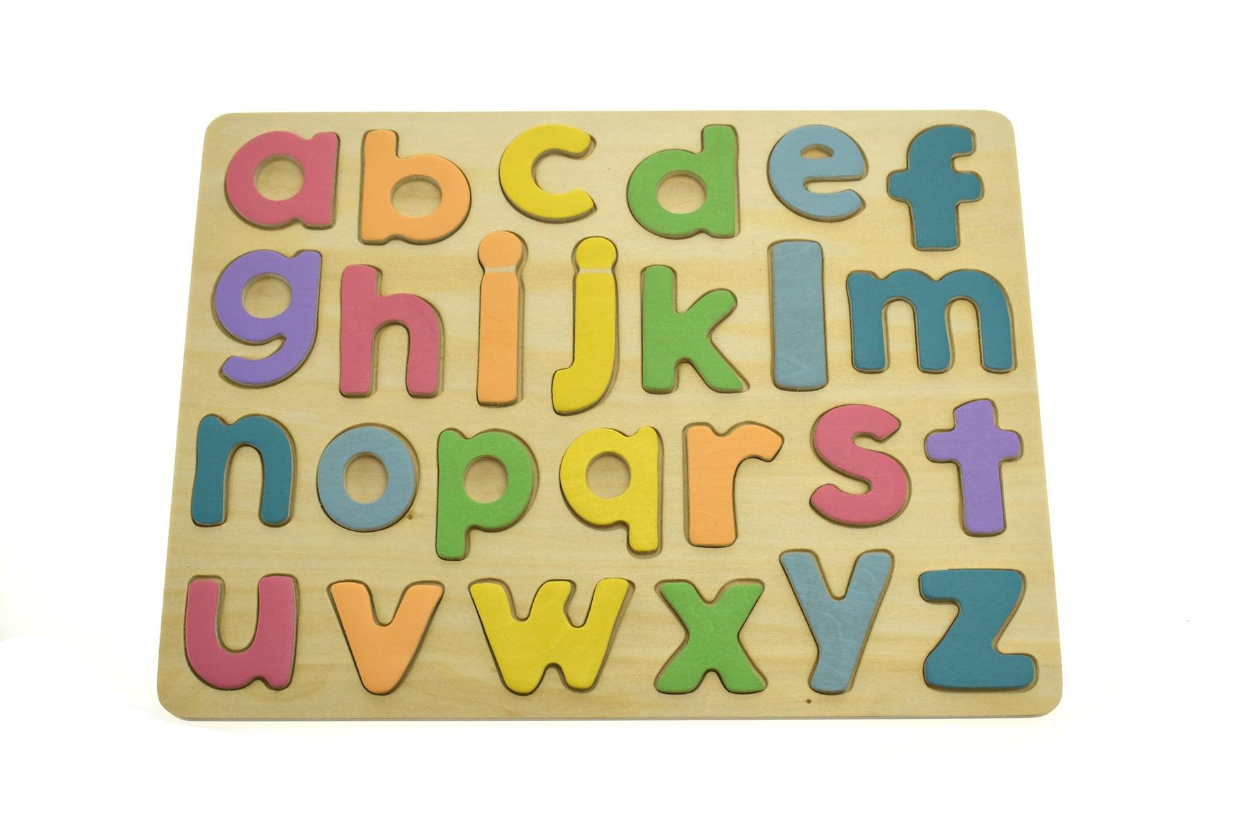 ALPHABET LOWER CASE PUZZLE BOARD - John Cootes