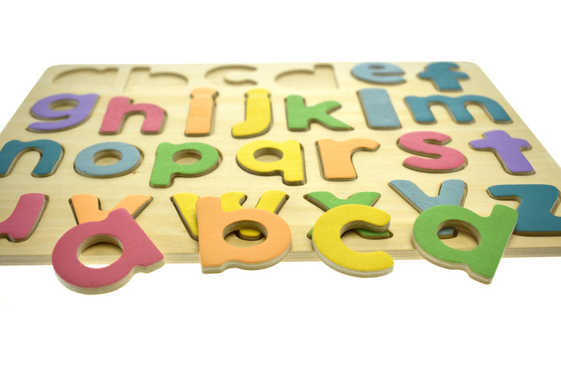 ALPHABET LOWER CASE PUZZLE BOARD - John Cootes