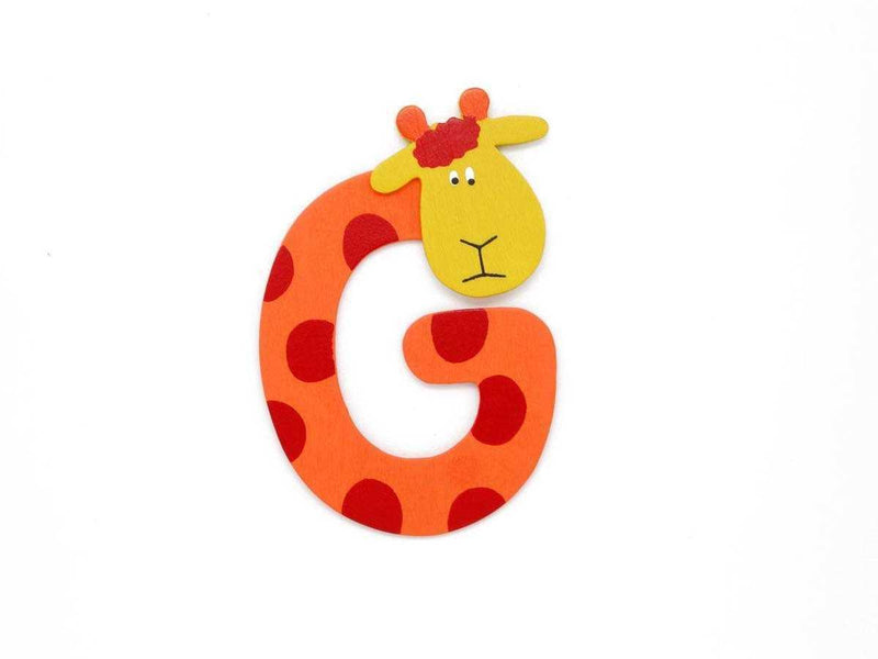 ANIMAL LETTER G ORANGE - John Cootes