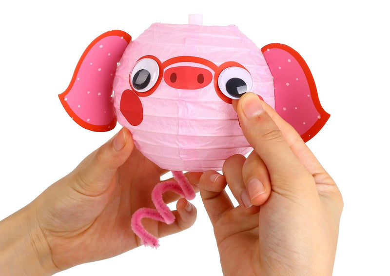 ANIMAL PAPER LANTERNS CRAFT KIT - John Cootes