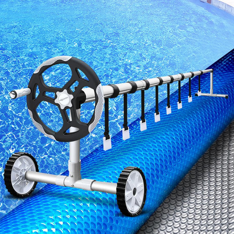 Aquabuddy Pool Cover Solar Blanket Swimming Pool Roller Covers Bubble 8M X 4.2M - John Cootes