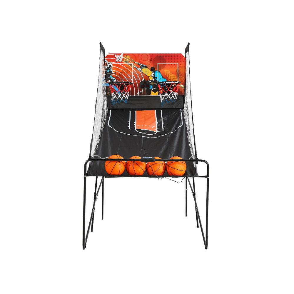 Arcade Basketball Game Double shooting Electronic Scoring Folding Outdoor Kids - John Cootes