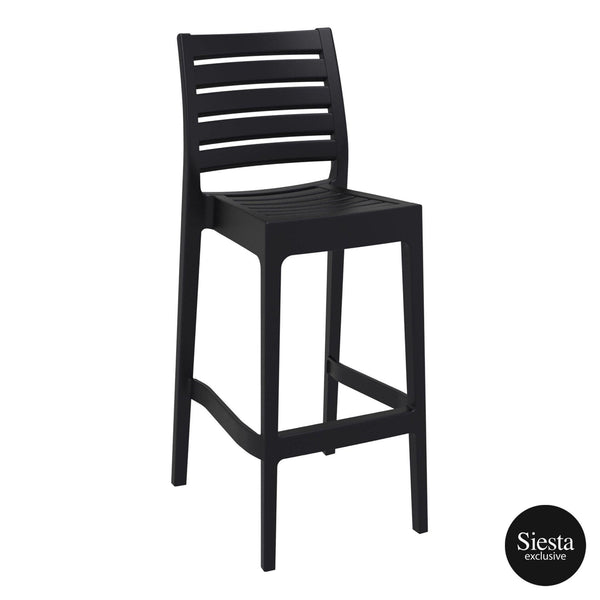 Ares Barstool 75 - Black - John Cootes