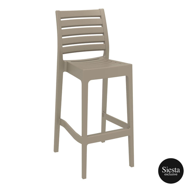 Ares Barstool 75 - Taupe - John Cootes