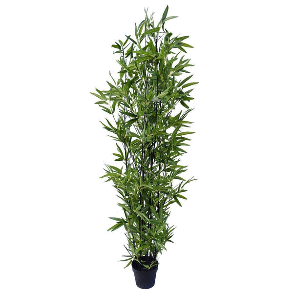 Artificial Bamboo Black Bamboo 160cm Real Touch Leaves - John Cootes