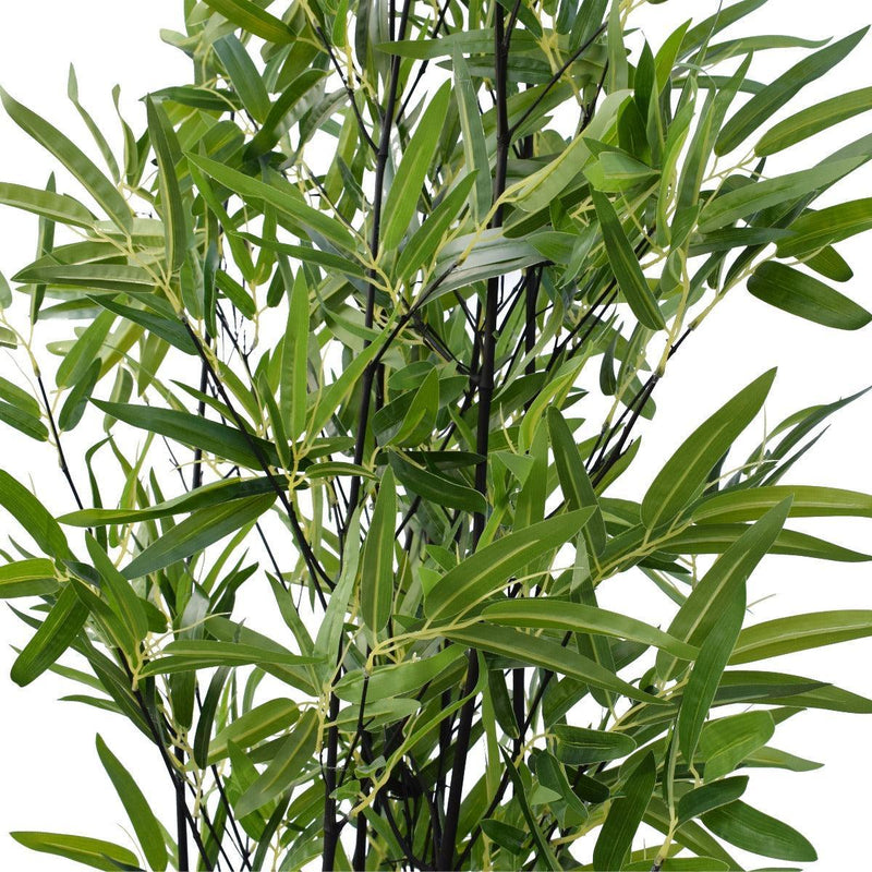 Artificial Bamboo Black Bamboo 160cm Real Touch Leaves - John Cootes