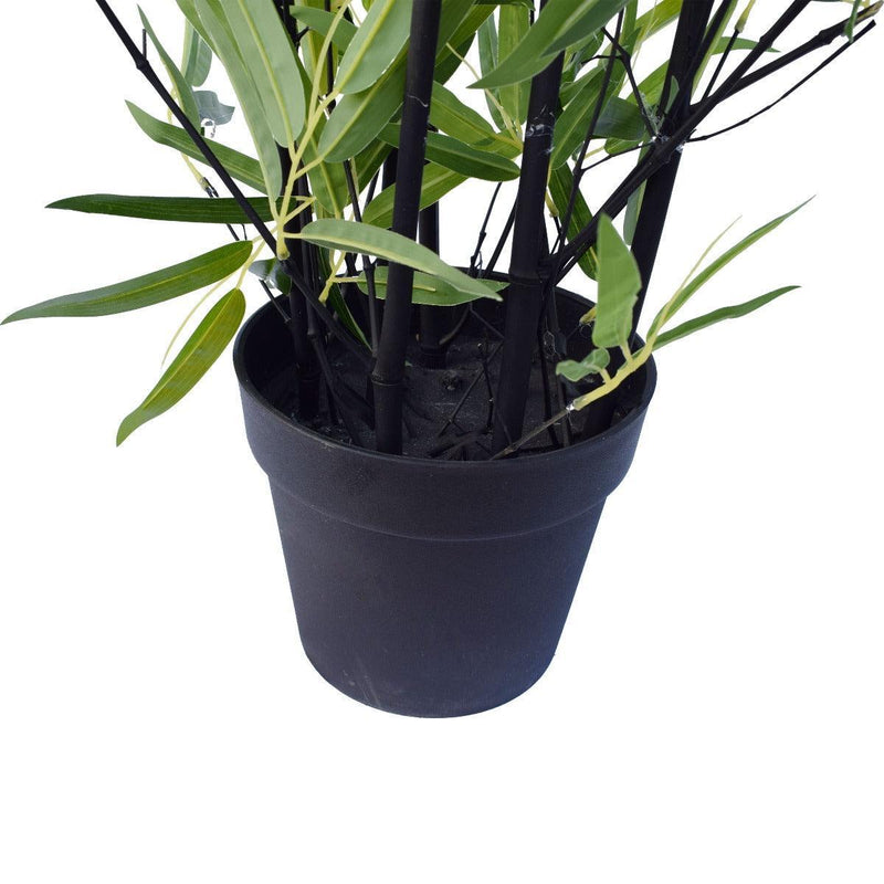 Artificial Bamboo Black Bamboo 160cm Real Touch Leaves - John Cootes