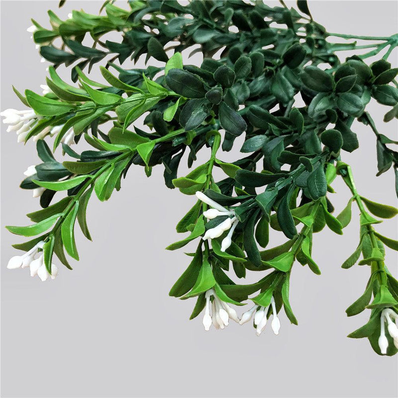 Artificial Flowering Boxwood Stem 30cm - John Cootes