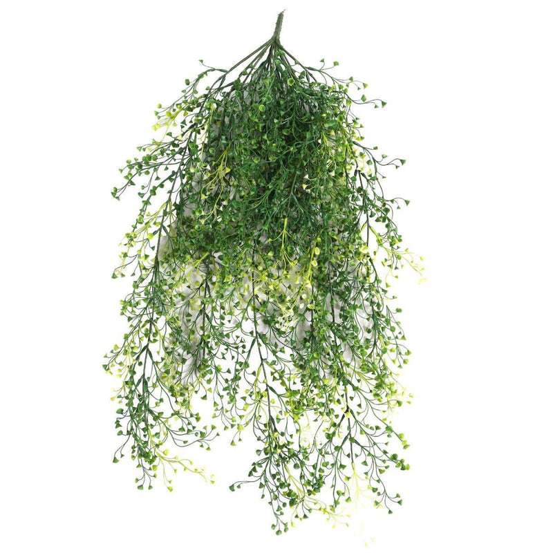 Artificial Hanging Plant (Mixed Green String of Pearls) UV Resistant 90cm - John Cootes