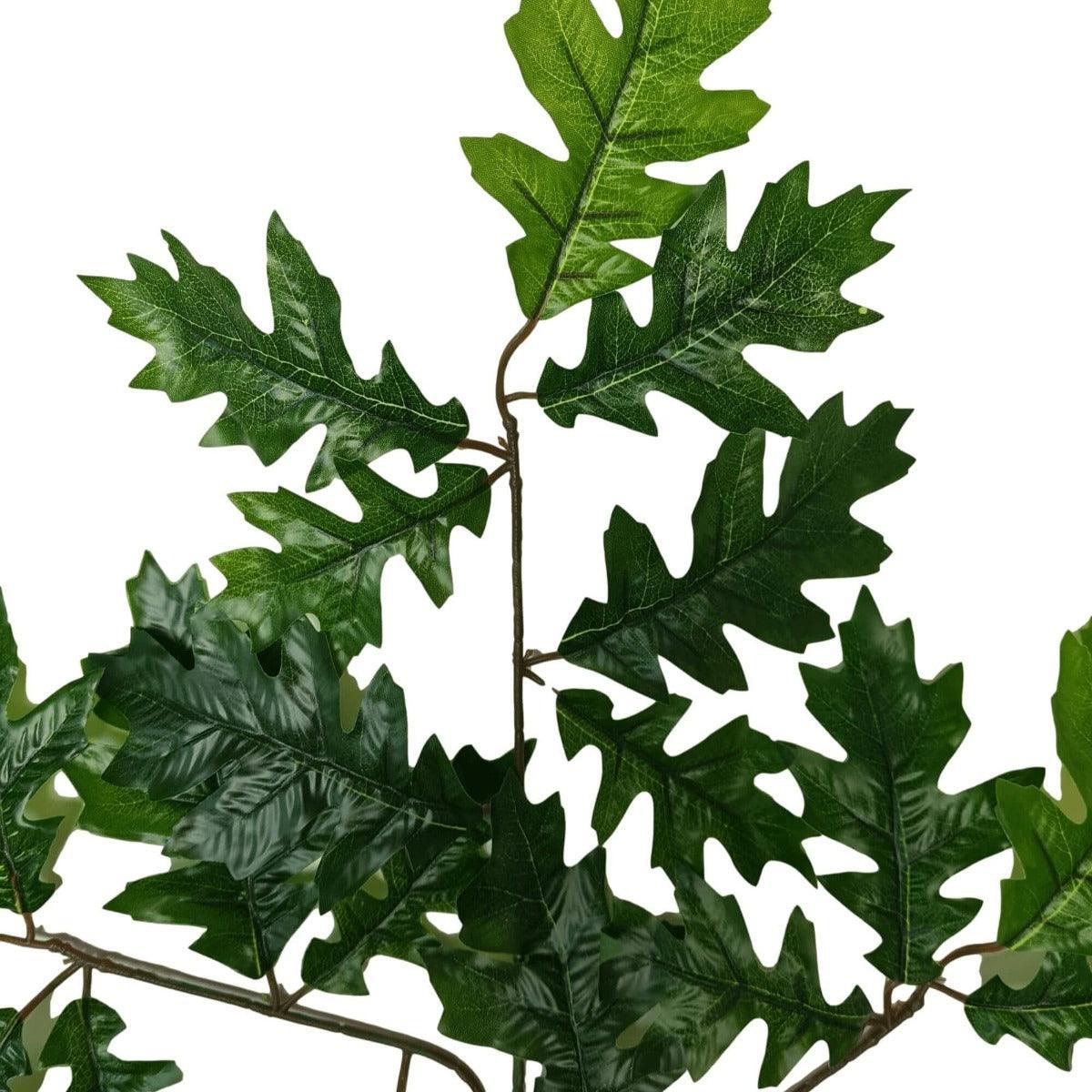 Artificial Oak Leaves Faux Plant Leaves 63cm - John Cootes