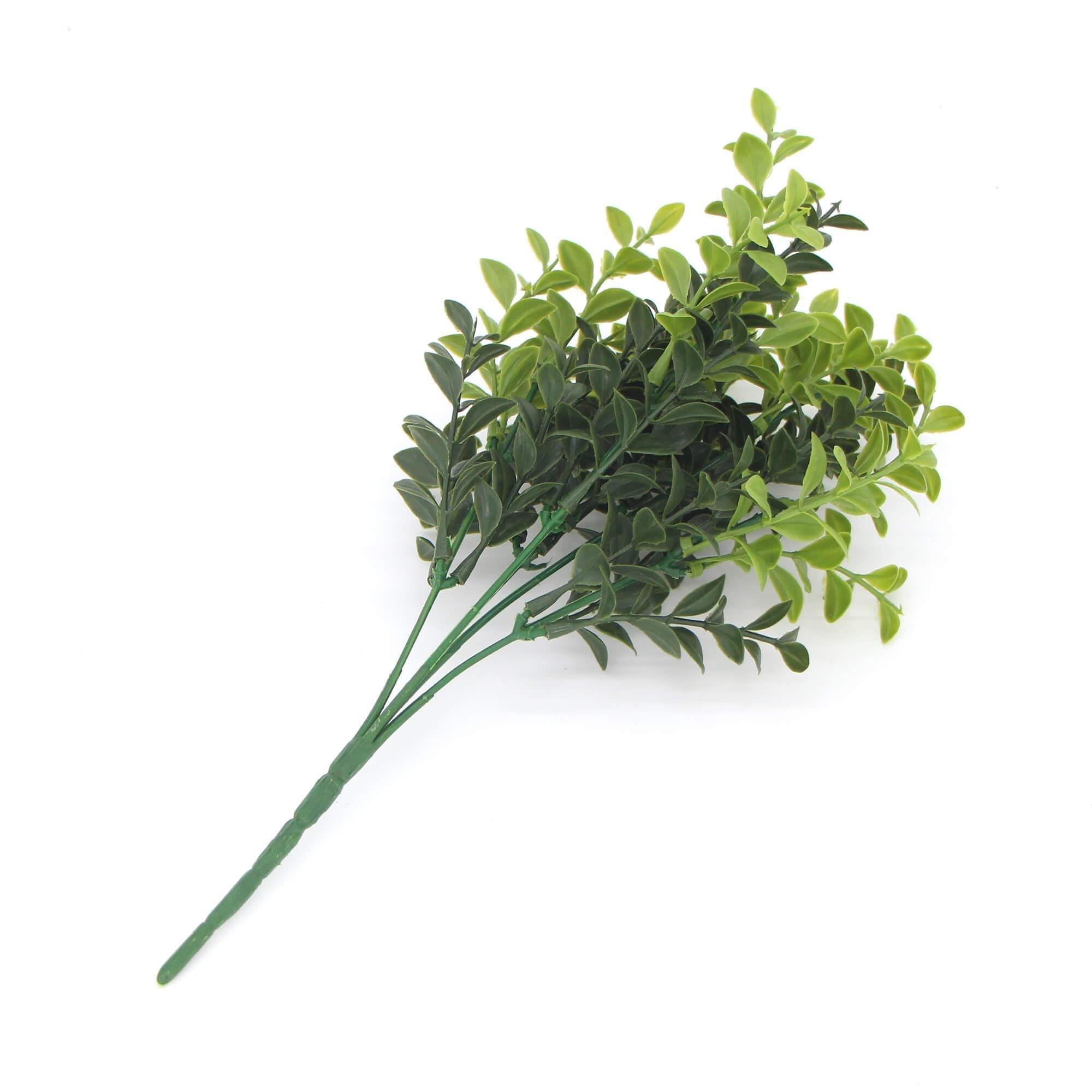 Artificial Rounded Boxwood Stem UV 30cm - John Cootes