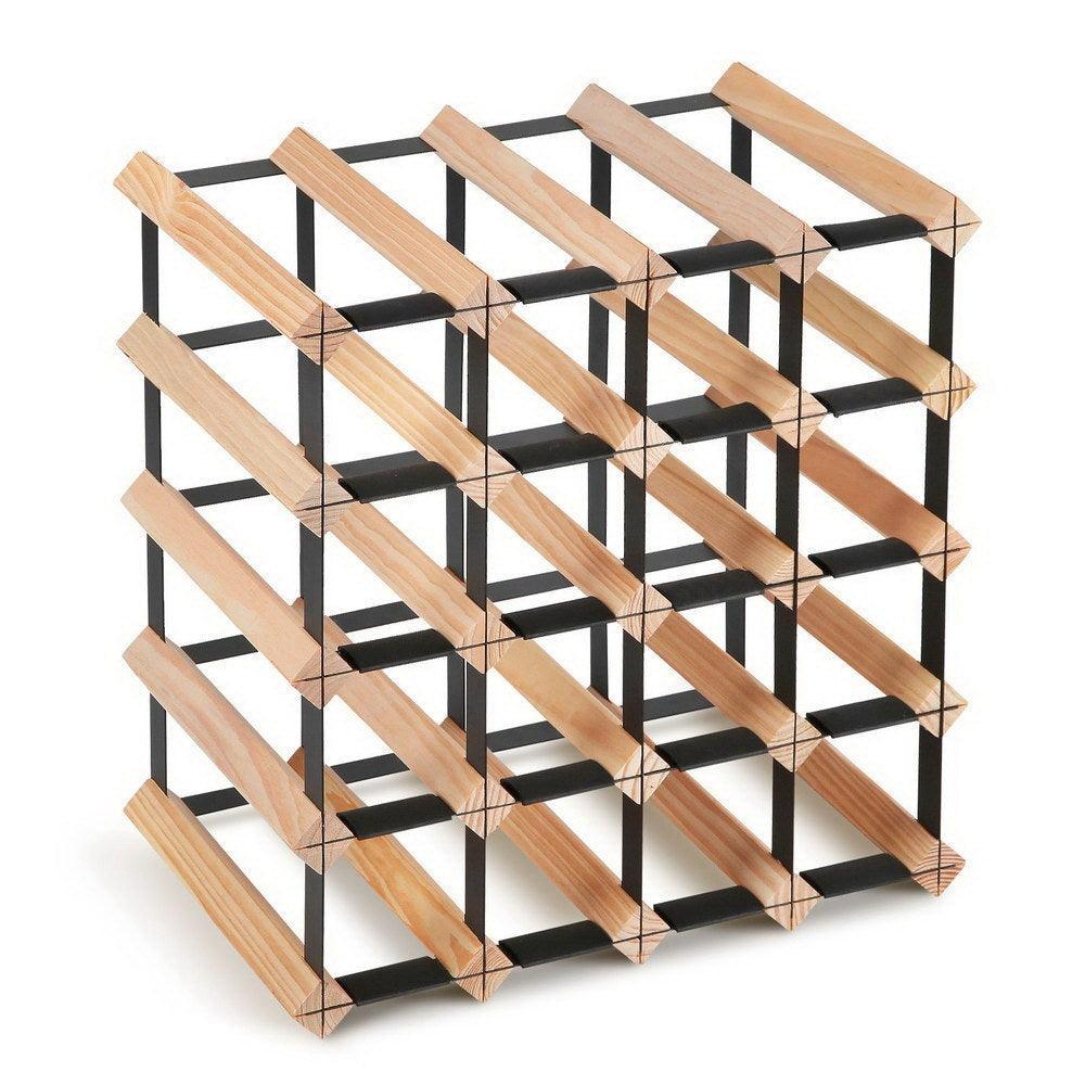 Artiss 20 Bottle Timber Wine Rack - John Cootes