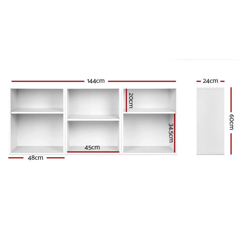 Artiss 3 Piece Storage Shelf - John Cootes