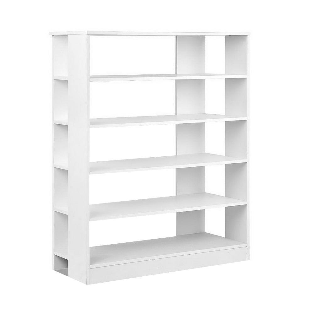 Artiss 6-Tier Shoe Rack Cabinet - White - John Cootes