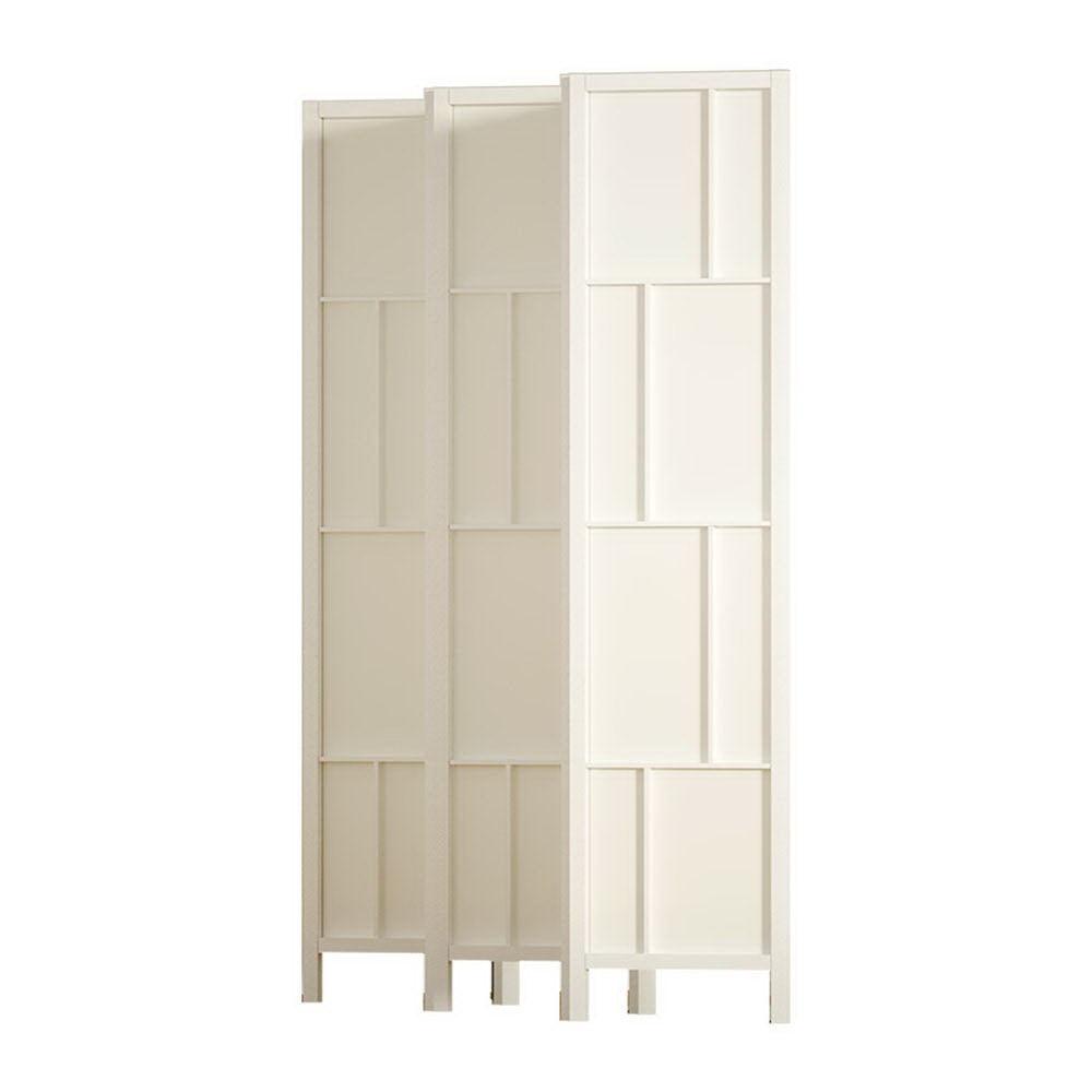 Artiss Ashton Room Divider Screen Privacy Wood Dividers Stand 6 Panel White - John Cootes