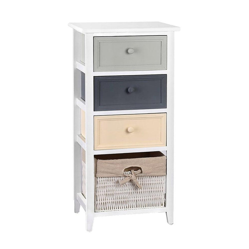 Artiss Bedroom Storage Cabinet - White - John Cootes
