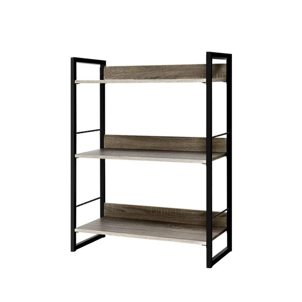 Artiss Bookshelf Display Shelves Wooden Book Shelf Wall Corner Bookcase Storage - John Cootes