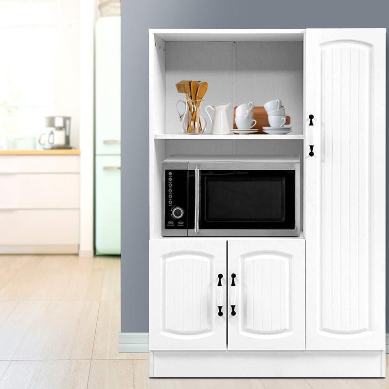 Artiss Buffet Sideboard Cabinet Storage Cupboard Doors White Kitchen Hallway - John Cootes