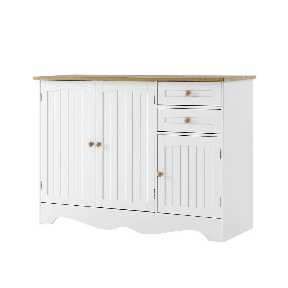 Artiss Buffet Sideboard Storage Cabinet Kitchen Cupboard Drawer Table Hallway - John Cootes