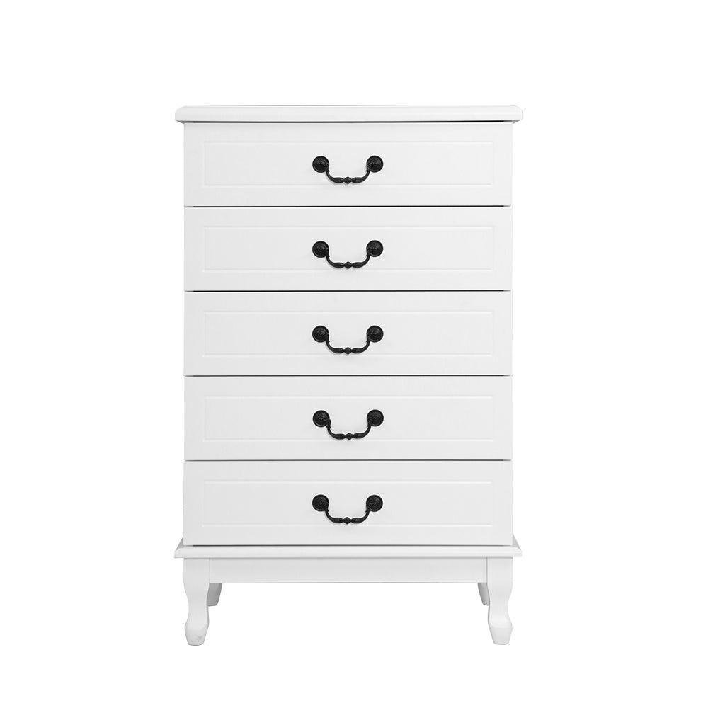 Artiss Chest of Drawers Tallboy Dresser Table Bedside Storage Cabinet Bedroom - John Cootes