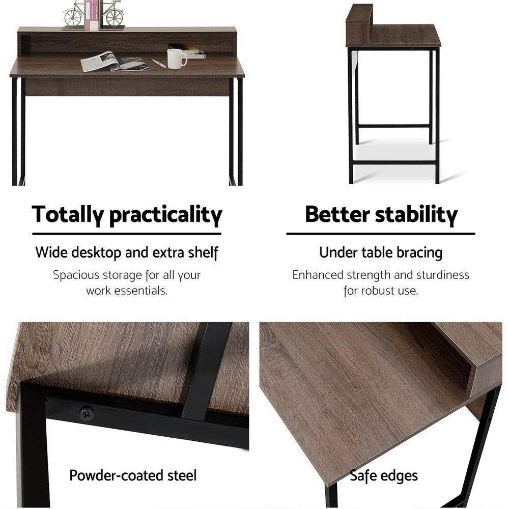 Artiss Computer Desk Metal Study Student Office Table - John Cootes