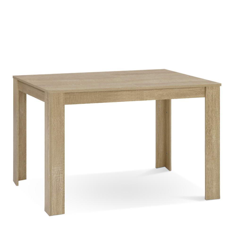 Artiss Dining Table 4 Seater Wooden Kitchen Tables Oak 120cm Cafe Restaurant - John Cootes