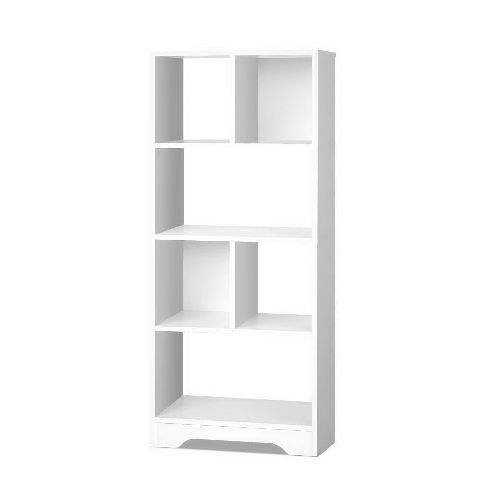 Artiss Display Shelf Bookcase Storage Cabinet Bookshelf Bookcase Home Office White - John Cootes