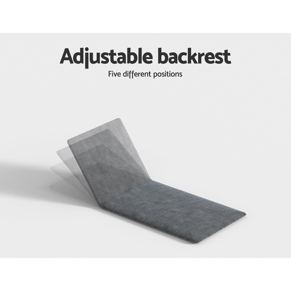 Artiss Floor Sofa Bed Lounge Couch Recliner Chair Folding Foam Camping Bed - John Cootes