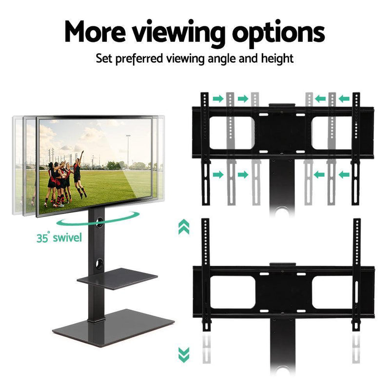 Artiss Floor TV Stand with Bracket Shelf Mount - John Cootes