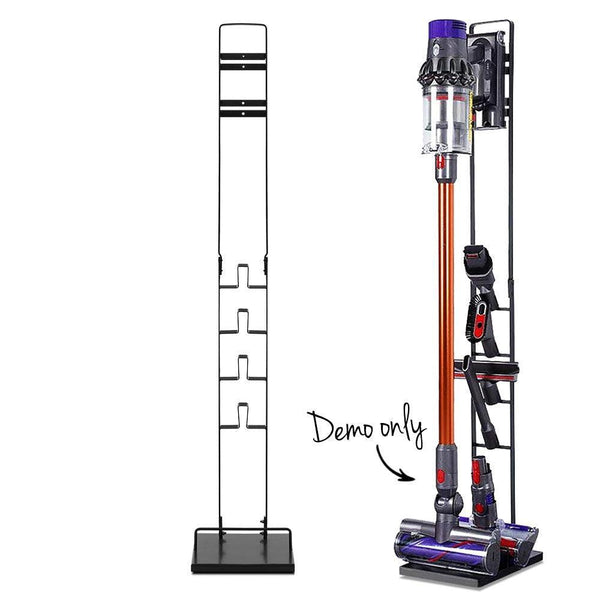 Artiss Freestanding Vacuum Stand Rack For Dyson Handheld Cleaner V6 V7 V8 V10 V11 Black - John Cootes
