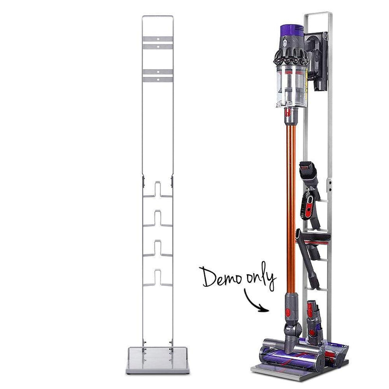 Artiss Freestanding Vacuum Stand Rack For Dyson Handheld Cleaner V6 V7 V8 V10 V11 Silver - John Cootes