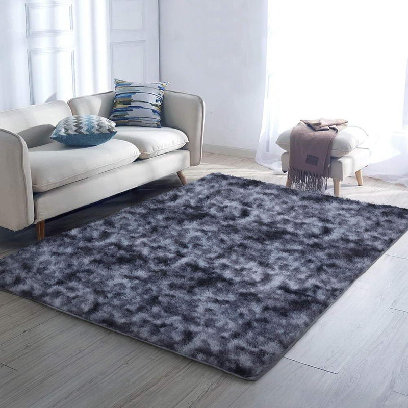 Artiss Gradient Floor Rugs Large Shaggy Carpet Rug 200x230cm Soft Area Bedroom - John Cootes