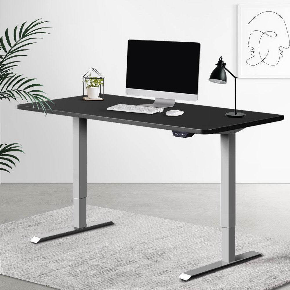 Artiss Height Adjustable Standing Desk Motorised Electric Frame Riser Laptop Computer 120cm - John Cootes