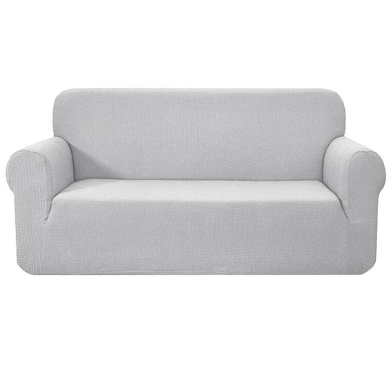 Artiss High Stretch Sofa Cover Couch Protector Slipcovers 3 Seater Grey - John Cootes