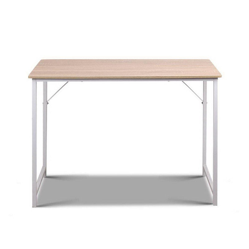 Artiss Minimalist Metal Desk - White - John Cootes