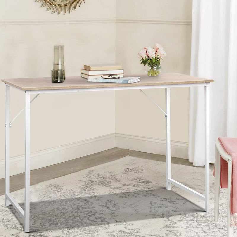 Artiss Minimalist Metal Desk - White - John Cootes