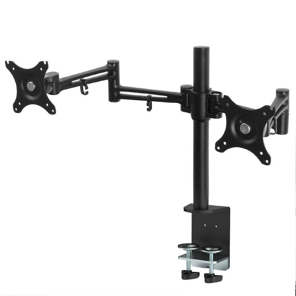 Artiss Monitor Arm Mount Dual Black - John Cootes