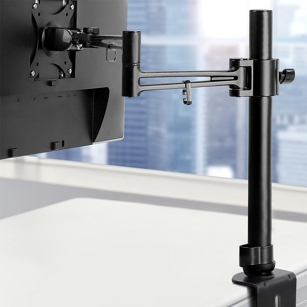 Artiss Monitor Arm Mount Single Black - John Cootes